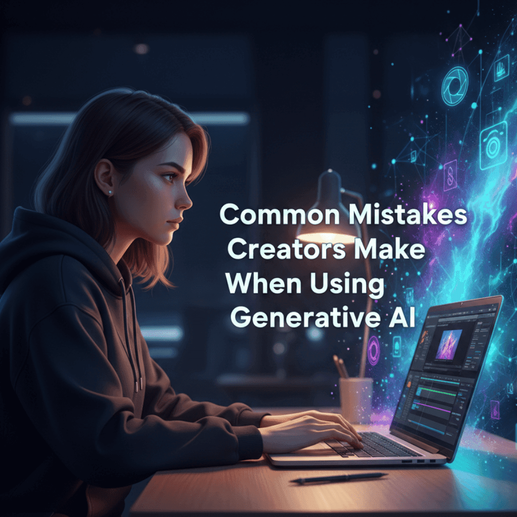 Common Mistakes Creators Make When Using Generative AI (And How to Fix Them)