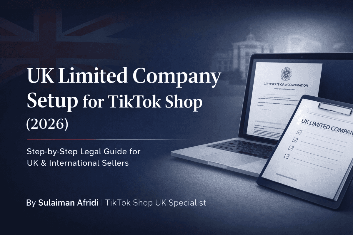 How to Register a UK Limited Company for TikTok Shop (Step-by-Step Guide 2026)
